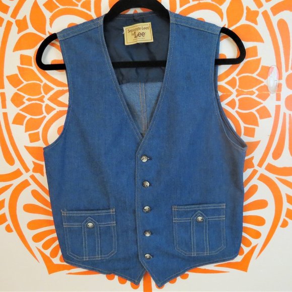 Lee Other - Vintage Lee's 70's Denim Vest M